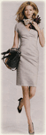 Woman dressed for work