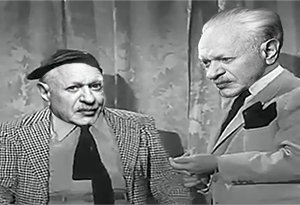 Burke as Abbott and Costello